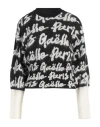 Gaelle Paris Gaëlle Paris Woman Sweater Black Size 1 Polyamide, Wool, Viscose, Acrylic, Mohair Wool