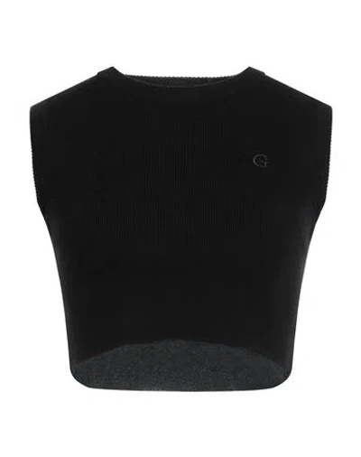 Gaelle Paris Gaëlle Paris Woman Sweater Black Size 1 Viscose, Polyester, Polyamide