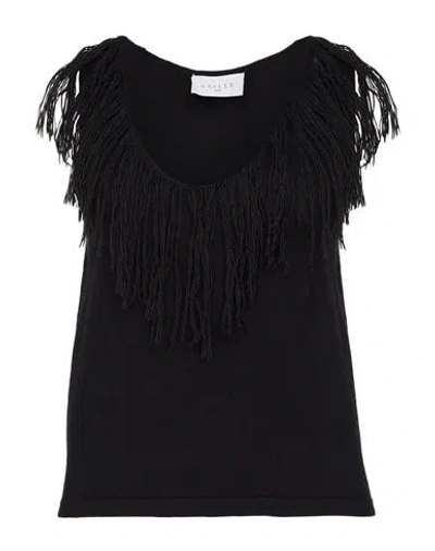 Gaelle Paris Gaëlle Paris Woman Sweater Black Size 1 Viscose, Polyester, Polyamide