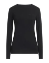 Gaelle Paris Gaëlle Paris Woman Sweater Black Size 2 Polyamide, Viscose In Black