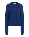 Gaelle Paris Gaëlle Paris Woman Sweater Blue Size 3 Acrylic, Wool, Viscose, Alpaca Wool