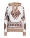 Gaelle Paris Gaëlle Paris Woman Sweater Brown Size 3 Viscose, Polyester, Polyamide