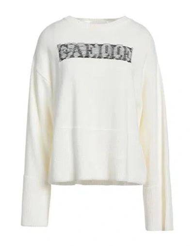 Gaelle Paris Gaëlle Paris Woman Sweater Cream Size 1 Acrylic In White