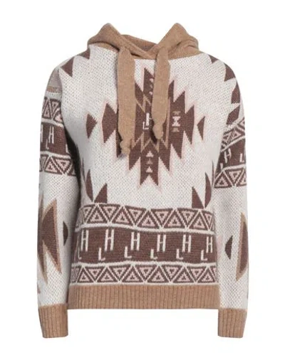 Gaelle Paris Gaëlle Paris Woman Sweater Cream Size 3 Viscose, Polyester, Polyamide
