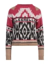 Gaelle Paris Gaëlle Paris Woman Sweater Fuchsia Size 1 Acrylic, Polyester, Polyacrylic, Wool, Viscose In Pink