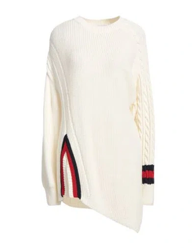 Gaelle Paris Gaëlle Paris Woman Sweater Ivory Size 1 Polyacrylic, Wool, Alpaca Wool In Neutral