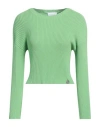 Gaelle Paris Gaëlle Paris Woman Sweater Light Green Size 2 Viscose, Polyester