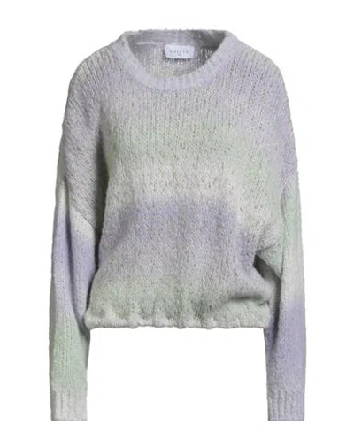 Gaelle Paris Gaëlle Paris Woman Sweater Lilac Size 0 Acrylic, Polyamide, Wool, Polyester In Gray