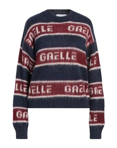Gaelle Paris Gaëlle Paris Woman Sweater Navy Size 1 Acrylic, Polyamide, Mohair Wool