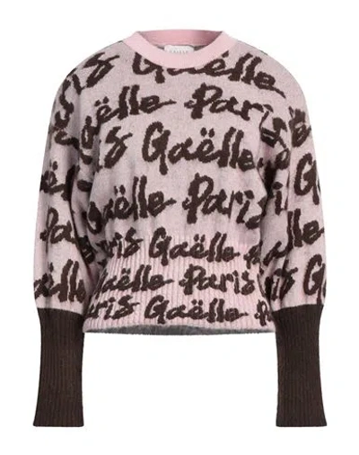 Gaelle Paris Gaëlle Paris Woman Sweater Pink Size 1 Polyamide, Wool, Viscose, Acrylic, Mohair Wool