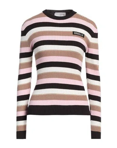 Gaelle Paris Gaëlle Paris Woman Sweater Pink Size 1 Viscose, Polyester, Polyamide In Multi