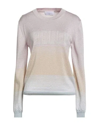 Gaelle Paris Gaëlle Paris Woman Sweater Pink Size 3 Viscose, Metallic Fiber, Polyamide