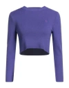 Gaelle Paris Gaëlle Paris Woman Sweater Purple Size 2 Viscose, Polyester, Polyamide In Purple
