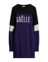 Gaelle Paris Gaëlle Paris Woman Sweater Purple Size 3 Acrylic, Polyester, Viscose, Elastane In Purple