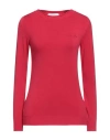 Gaelle Paris Gaëlle Paris Woman Sweater Red Size 1 Polyamide, Viscose