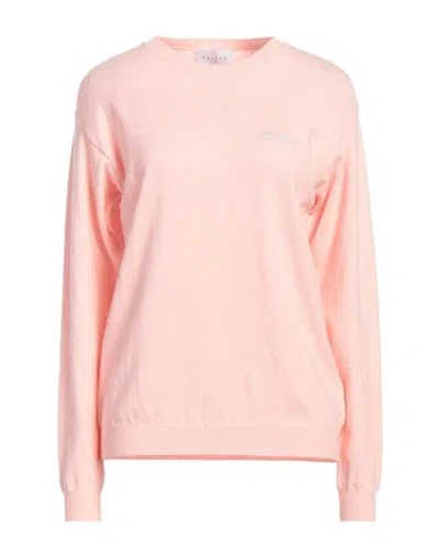 Gaelle Paris Gaëlle Paris Woman Sweater Salmon Pink Size 1 Viscose, Polyester, Polyamide