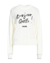 Gaelle Paris Gaëlle Paris Woman Sweater White Size 1 Acrylic