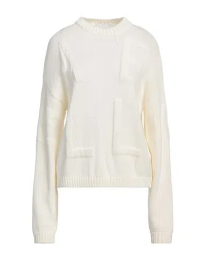 Gaelle Paris Gaëlle Paris Woman Sweater White Size 2 Acrylic, Wool, Viscose, Alpaca Wool