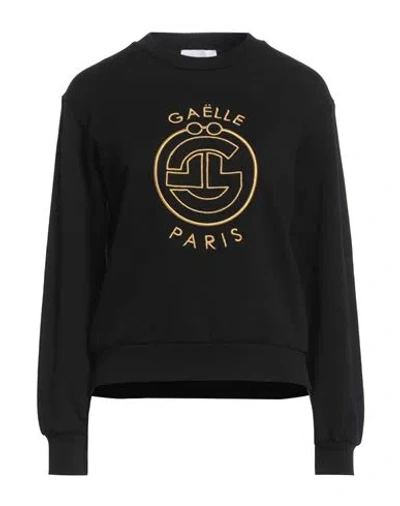 Gaelle Paris Gaëlle Paris Woman Sweatshirt Black Size 0 Cotton