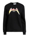 Gaelle Paris Gaëlle Paris Woman Sweatshirt Black Size 0 Cotton