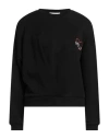 Gaelle Paris Gaëlle Paris Woman Sweatshirt Black Size 1 Cotton, Polyester In Black
