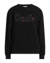 Gaelle Paris Gaëlle Paris Woman Sweatshirt Black Size 1 Cotton, Polyester In Black