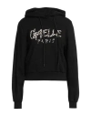 Gaelle Paris Gaëlle Paris Woman Sweatshirt Black Size 1 Cotton, Polyester