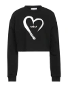 Gaelle Paris Gaëlle Paris Woman Sweatshirt Black Size 2 Cotton