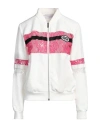 Gaelle Paris Gaëlle Paris Woman Sweatshirt Ivory Size 8 Polyester, Elastane, Polyamide, Viscose In White