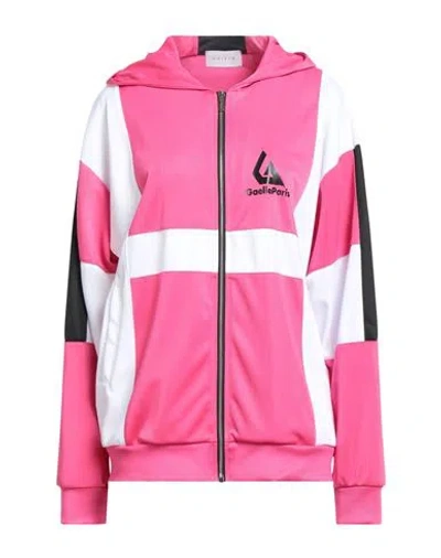Gaelle Paris Gaëlle Paris Woman Sweatshirt Magenta Size 1 Polyester In Pink