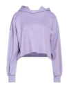 Gaelle Paris Gaëlle Paris Woman Sweatshirt Mauve Size 8 Polyester, Cotton In Purple