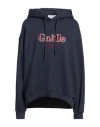 Gaelle Paris Gaëlle Paris Woman Sweatshirt Navy Size 1 Cotton, Polyester, Elastane In Navy