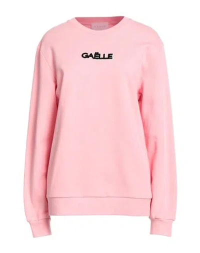 Gaelle Paris Gaëlle Paris Woman Sweatshirt Pink Size 2 Cotton