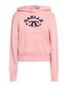 Gaelle Paris Gaëlle Paris Woman Sweatshirt Salmon Pink Size 1 Cotton, Polyester, Elastane In Pink