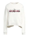 Gaelle Paris Gaëlle Paris Woman Sweatshirt White Size 2 Cotton In White