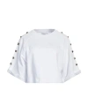 Gaelle Paris Gaëlle Paris Woman Sweatshirt White Size 1 Cotton