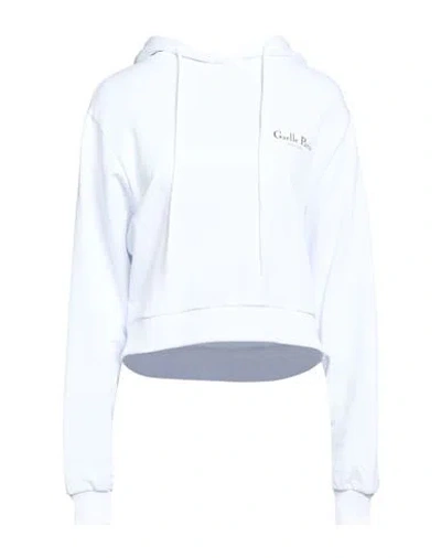 Gaelle Paris Gaëlle Paris Woman Sweatshirt White Size L Cotton, Elastane