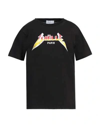 Gaelle Paris Gaëlle Paris Woman T-shirt Black Size 3 Cotton