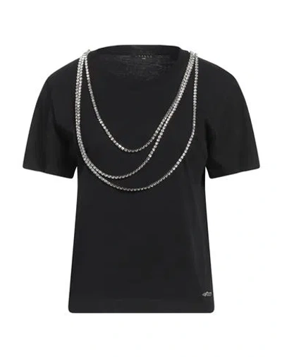 Gaelle Paris Gaëlle Paris Woman T-shirt Black Size 1 Cotton