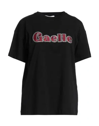 Gaelle Paris Gaëlle Paris Woman T-shirt Black Size 1 Cotton