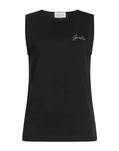 Gaelle Paris Gaëlle Paris Woman T-shirt Black Size 3 Cotton