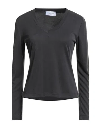 Gaelle Paris Gaëlle Paris Woman T-shirt Black Size 4 Modal, Polyester