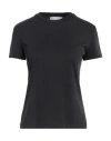 Gaelle Paris Gaëlle Paris Woman T-shirt Charcoal Size 4 Modal, Polyester In Grey