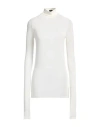 Gaelle Paris Gaëlle Paris Woman T-shirt Cream Size 1 Polyester, Viscose, Polyamide, Elastane In White