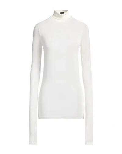 Gaelle Paris Gaëlle Paris Woman T-shirt Cream Size 1 Polyester, Viscose, Polyamide, Elastane In White