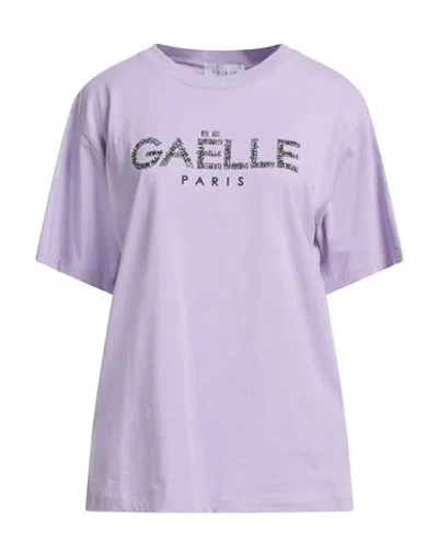 Gaelle Paris Gaëlle Paris Woman T-shirt Mauve Size 1 Cotton In Purple
