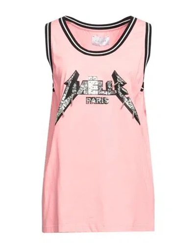 Gaelle Paris Gaëlle Paris Woman T-shirt Pink Size 2 Cotton