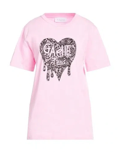Gaelle Paris Gaëlle Paris Woman T-shirt Pink Size L Cotton
