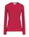 Gaelle Paris Gaëlle Paris Woman T-shirt Red Size 1 Rayon, Polyester, Elastane