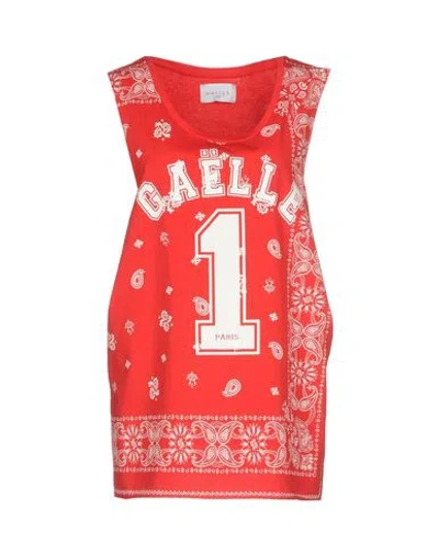 Gaelle Paris Gaëlle Paris Woman T-shirt Red Size 1 Cotton